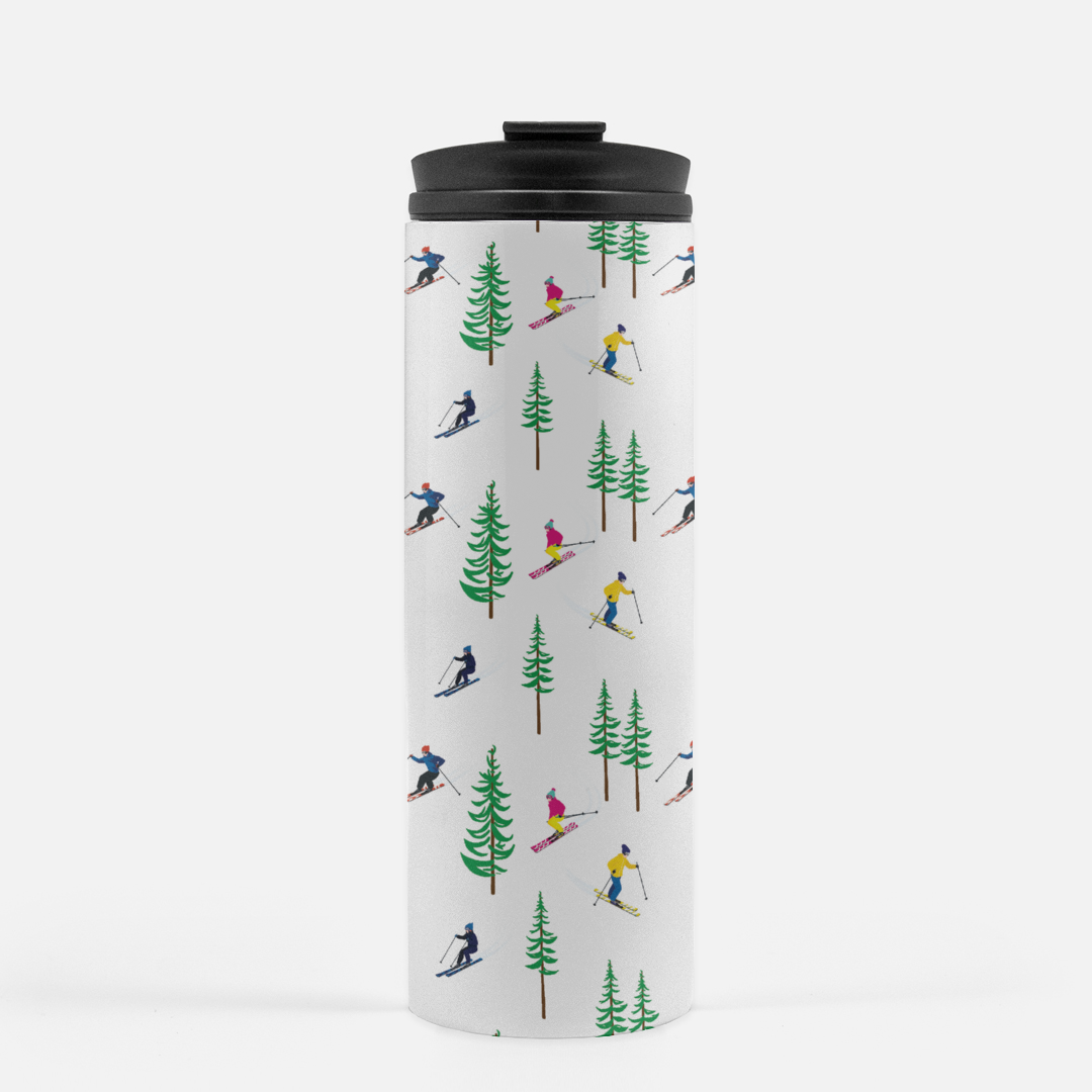 Preppy Patterned Thermal Tumblers