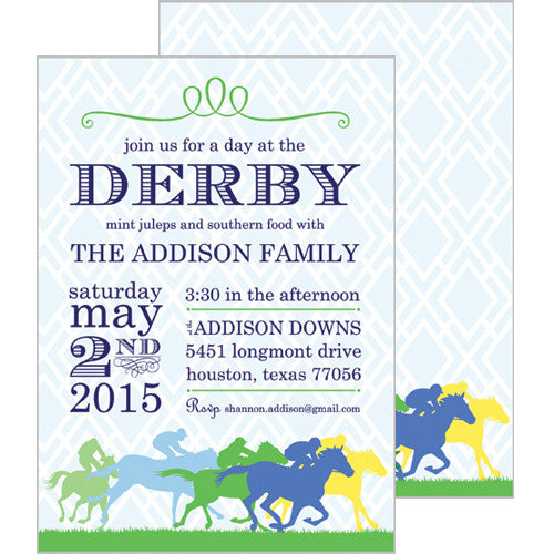 Party Invitations - Derby