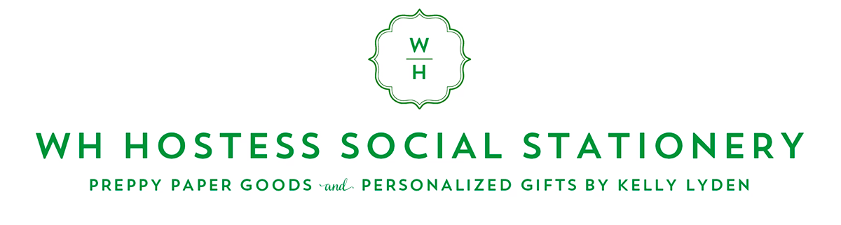 WH Hostess Social Stationery logo
