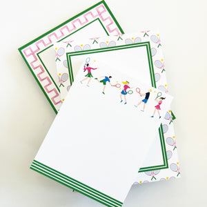 Stock Shoppe: 4x5 Tennis Players Notepad