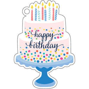 Stock Shoppe: Birthday Cake Die-Cut Gift Tags