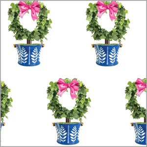 Stock Shoppe: Circle Topiary Tree Gift Wrap Sheets