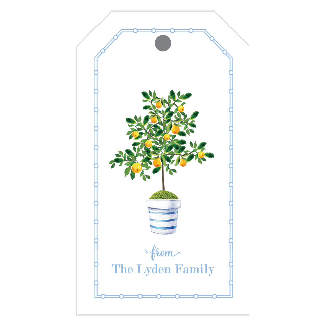 Lemon Tree Personalized Gift Tags
