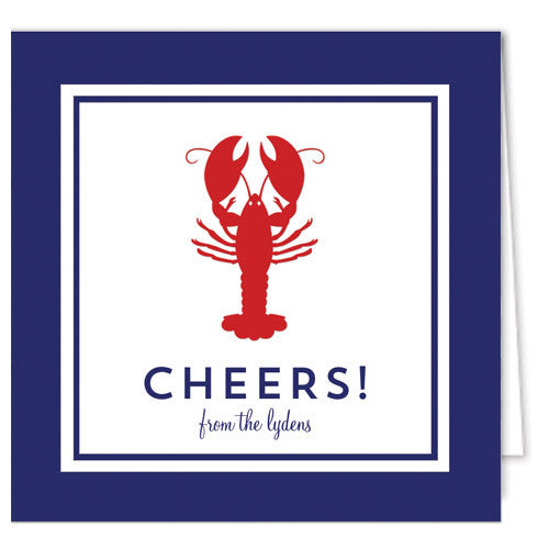Lobster Enclosure Cards + Envelopes