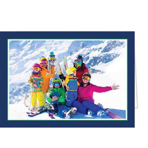 Wholesale Ski Resort Folded Photo Card