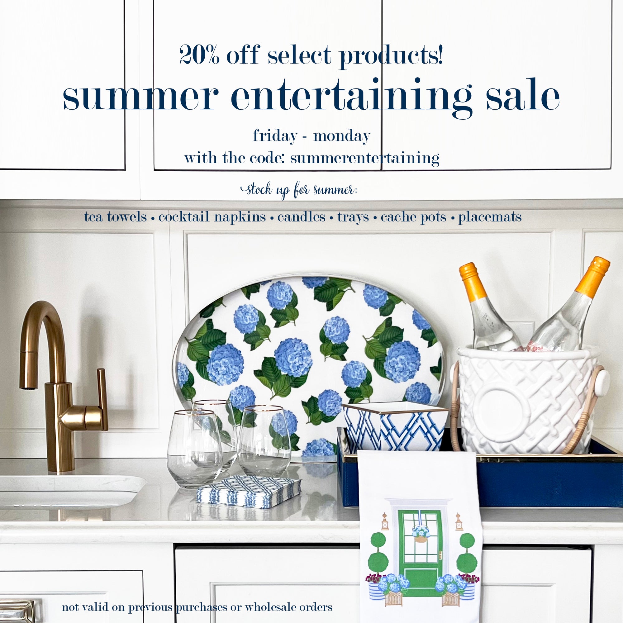 20% Off Summer Entertaining Items
