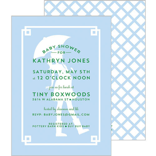 Baby Showers Collection - Baby Mama Blue