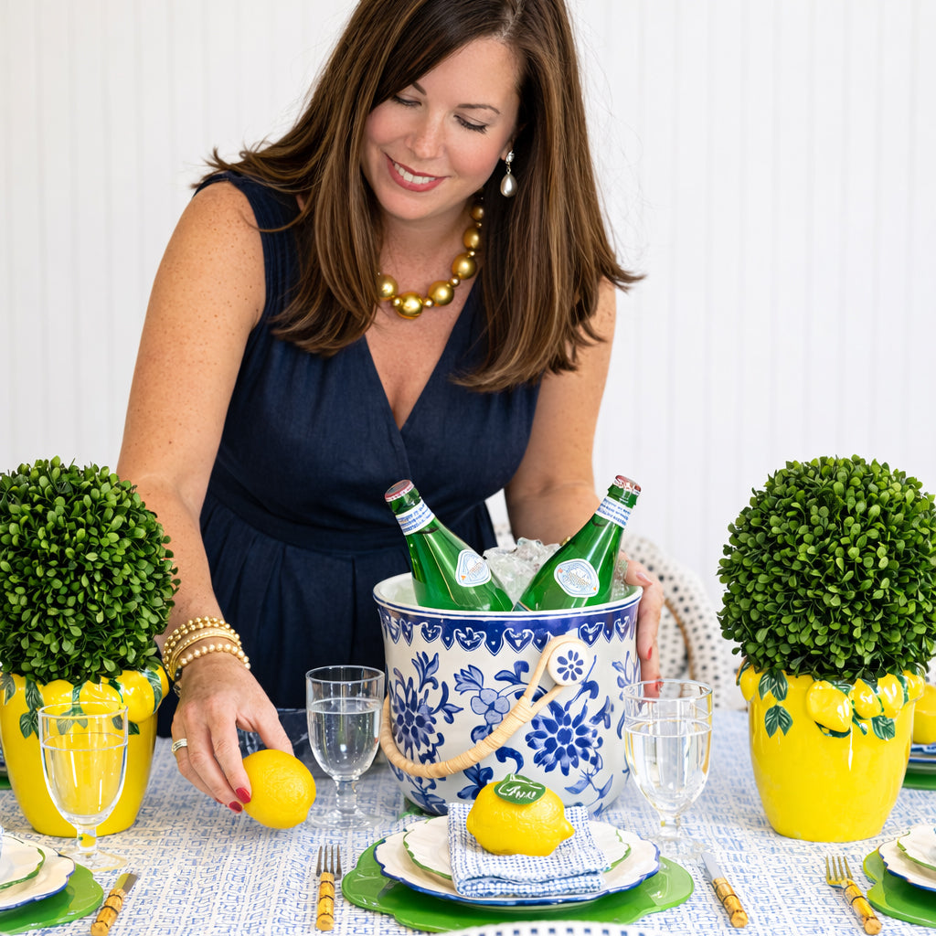 Lemons + Bamboo Fret Tablesetting