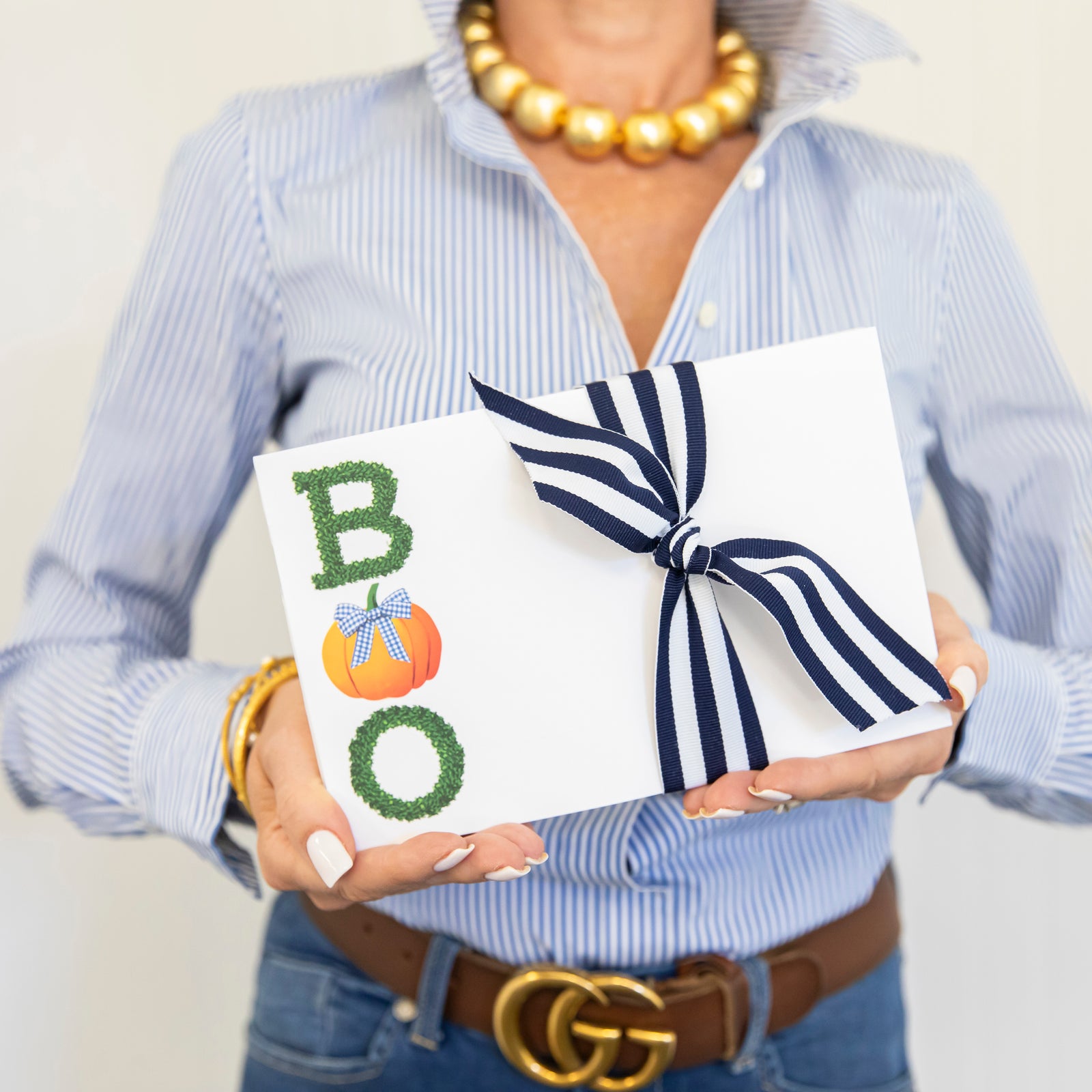 Stock Shoppe: 8.5x5.5 BOO Boxwood Slab Notepad