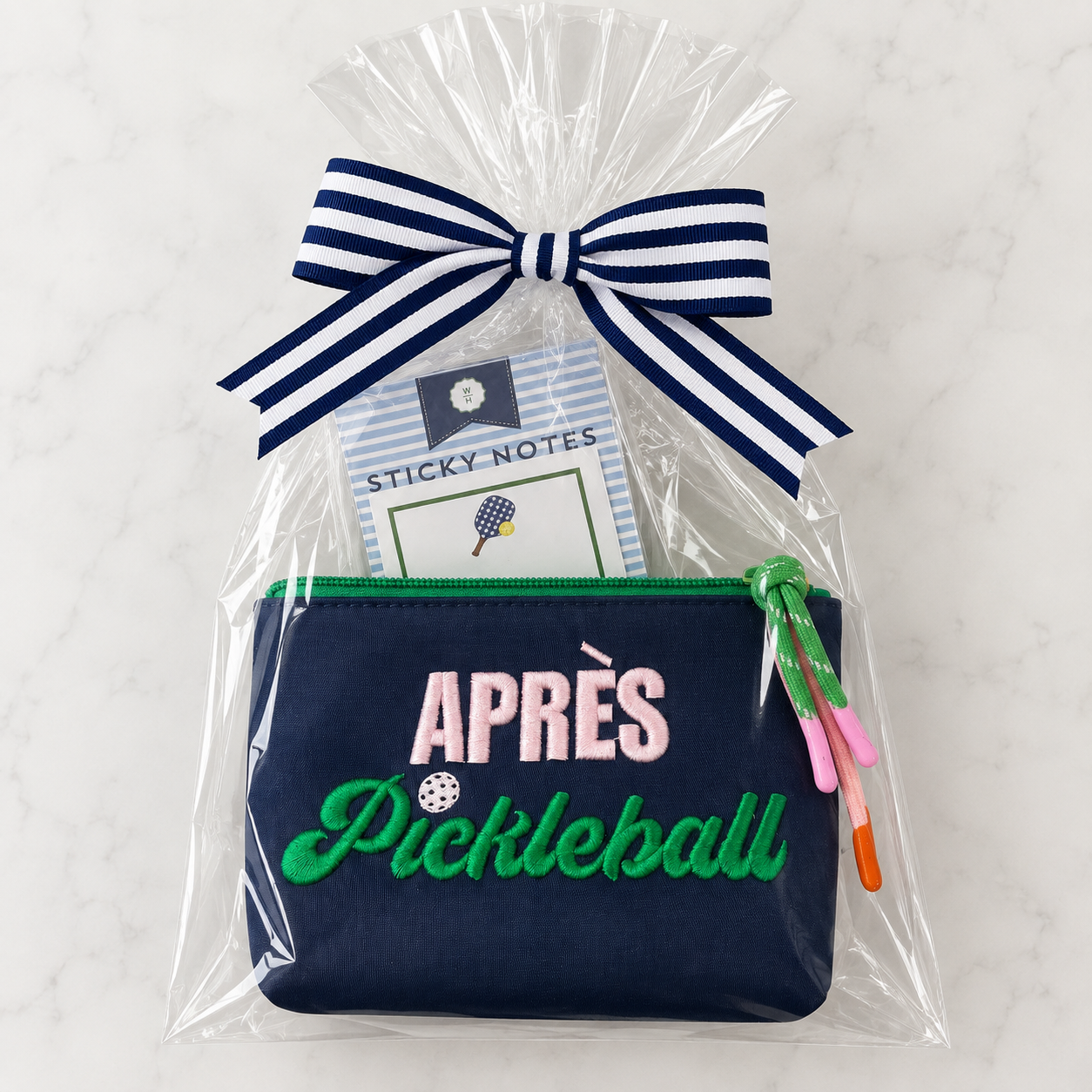 Après Pickleball Pouch + Sticky Notes Gift Set