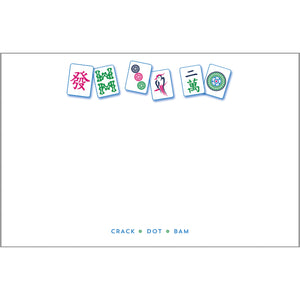 Stock Shoppe: 8.5x5.5 Mahjong Slab Notepad
