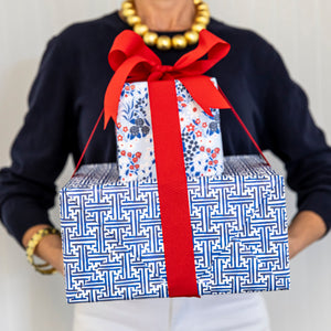 Continuous Roll Gift Wrap | Americana Floral