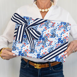Continuous Roll Gift Wrap | Americana Floral