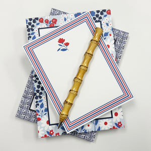 Stock Shoppe: 5x7 Americana Floral Notepad