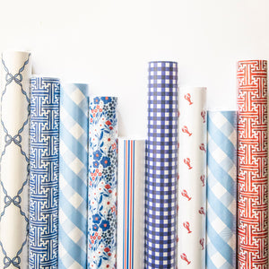 Continuous Roll Gift Wrap | Americana Floral