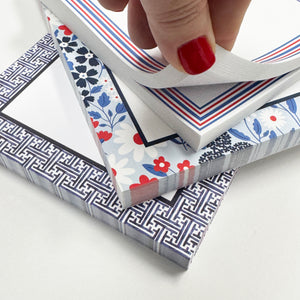 Stock Shoppe: 5x7 Americana Floral Notepad