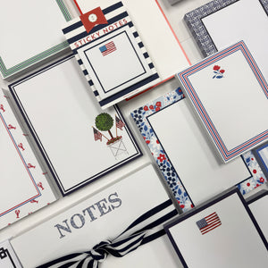 Stock Shoppe: 5x7 Patriotic Topiary Notepad