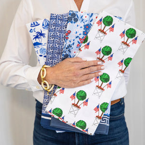 WH Hostess Cotton Tea Towel | Americana Floral