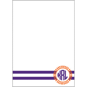 Graduation Tassel Monogram Personalized Notepad - More Color Options
