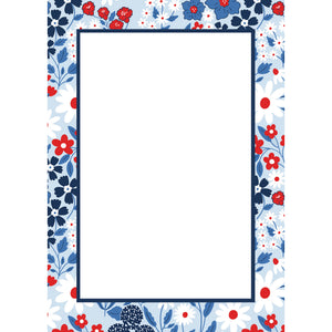 Stock Shoppe: 5x7 Americana Floral Notepad