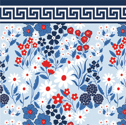 In Stock Paper Table Runner | Americana Floral