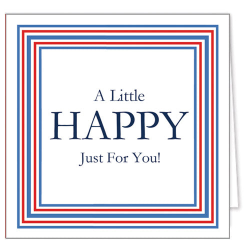 In Stock Gift Enclosure Cards + Envelopes | Americana Stripe