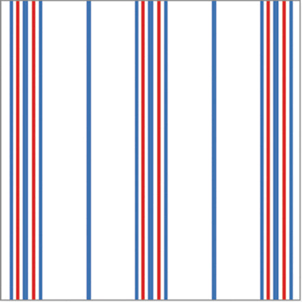 In Stock Paper Table Runner | Americana Stripe