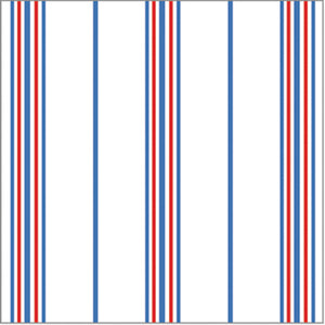 Paper Table Runner | Americana Stripe