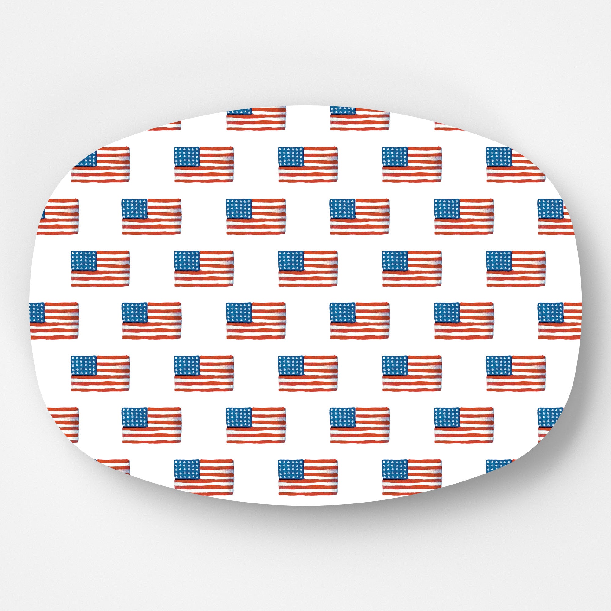 WH Serving Platter | American Flag