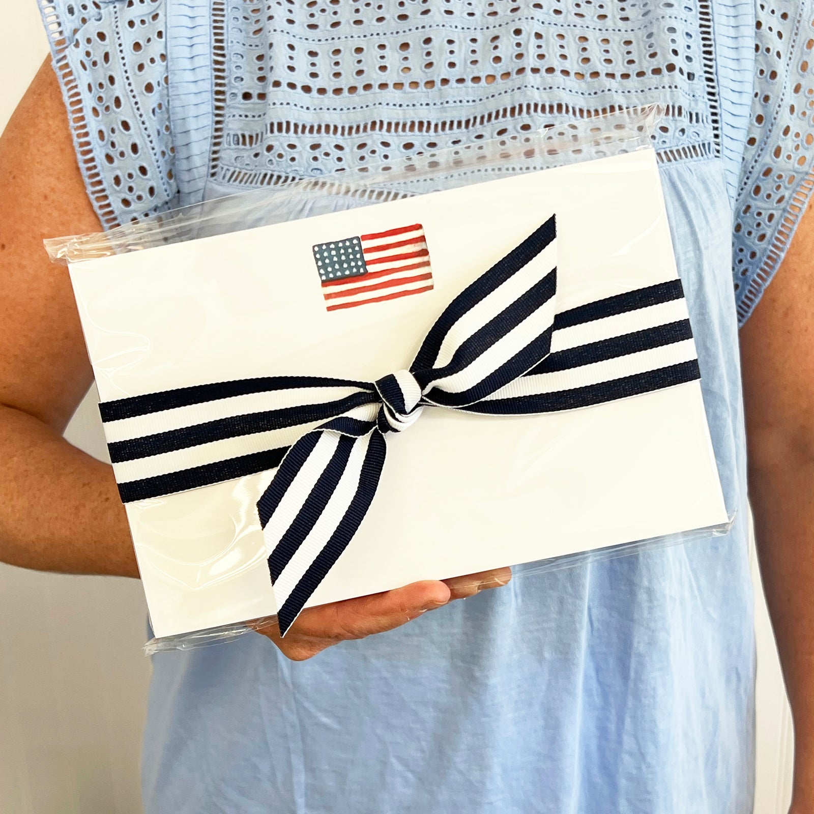 Stock Shoppe: 8.5x5.5 American Flag Slab Notepad