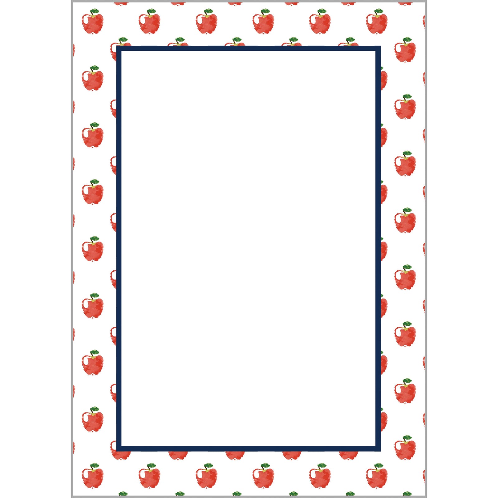 In Stock 5x7 Apples Notepad