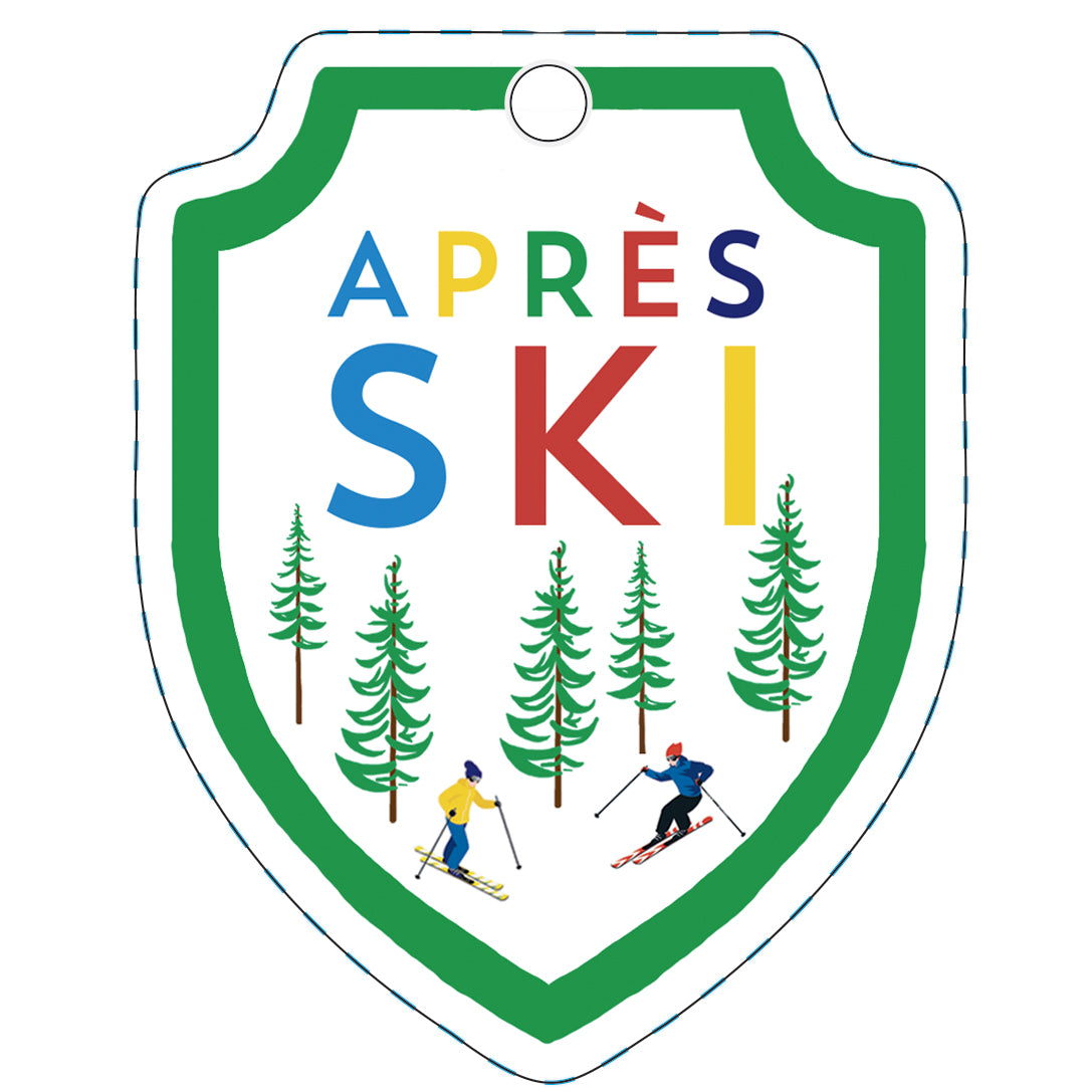 Stock Shoppe: Apres Ski Patch Die-Cut Gift Tags