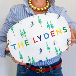 WH Serving Platter | Ski Resort (Personalized Option)