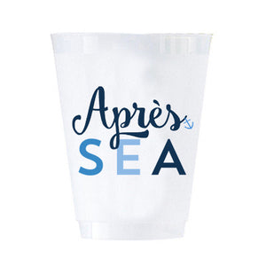 Après Sea Shatterproof Cups – Set of 8