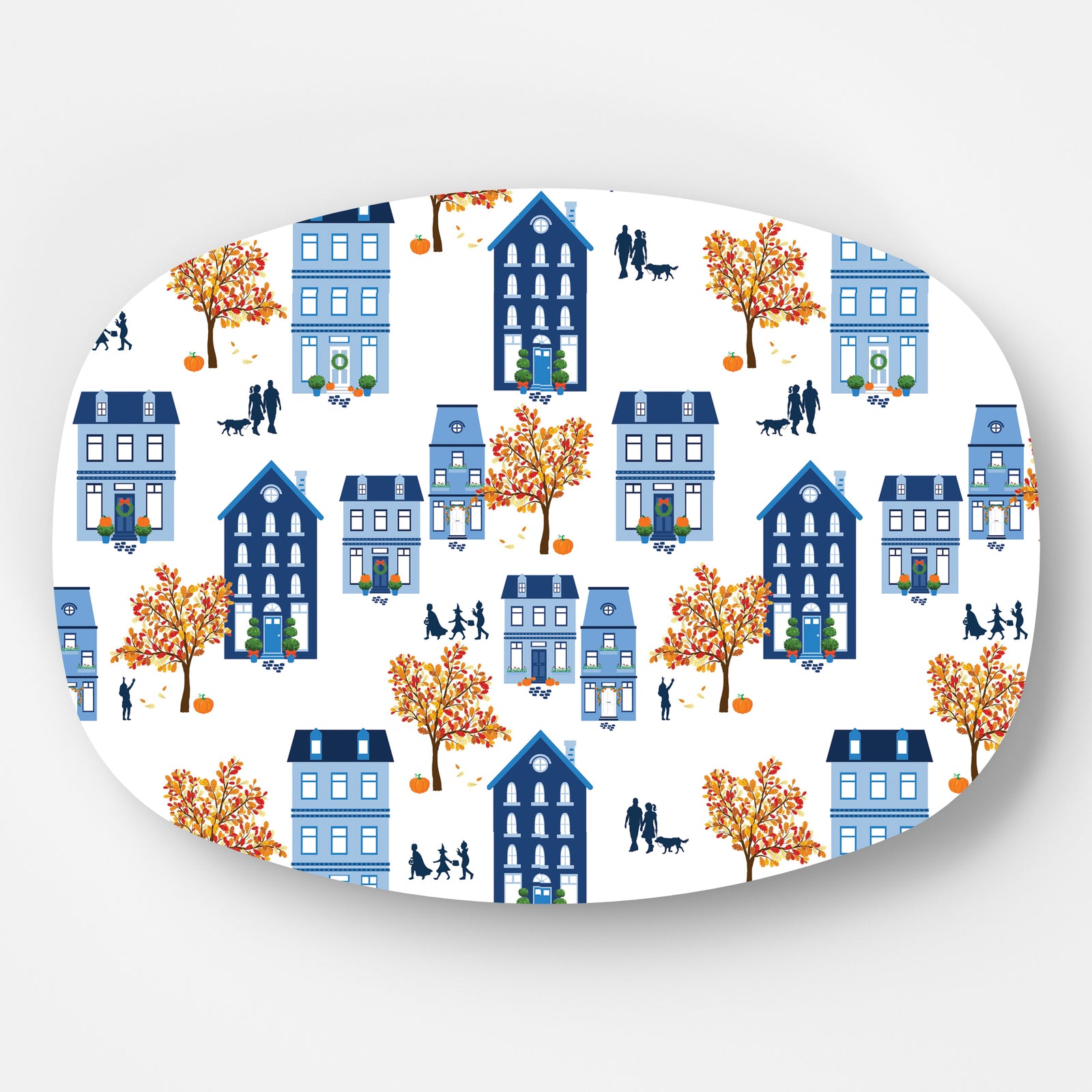 In Stock WH Serving Platter | Autumn Village