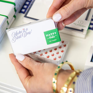 Stock Shoppe: Happy Notes | Apple Make It A Great Day