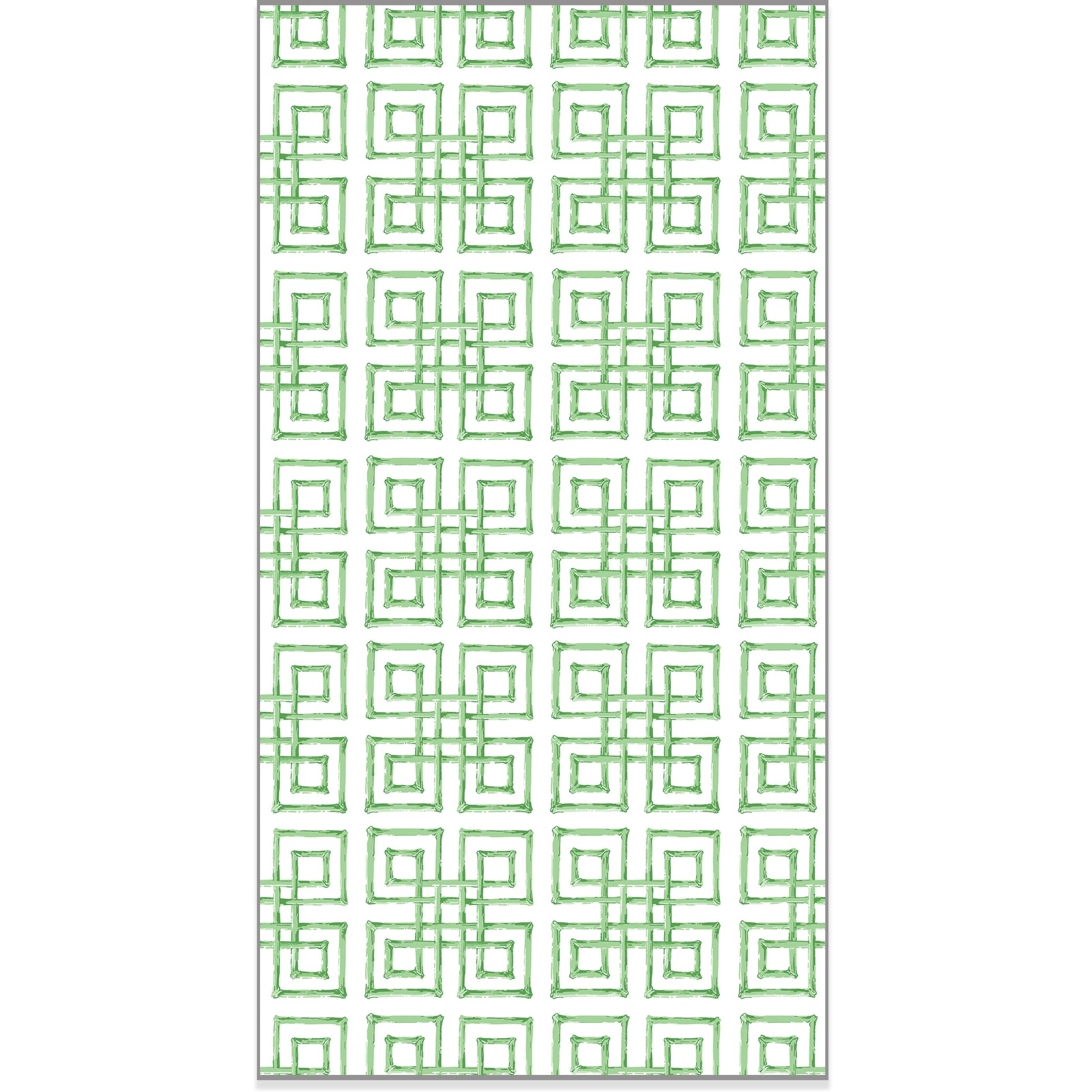 WH Paper Guest Towels | Green Bamboo Fret