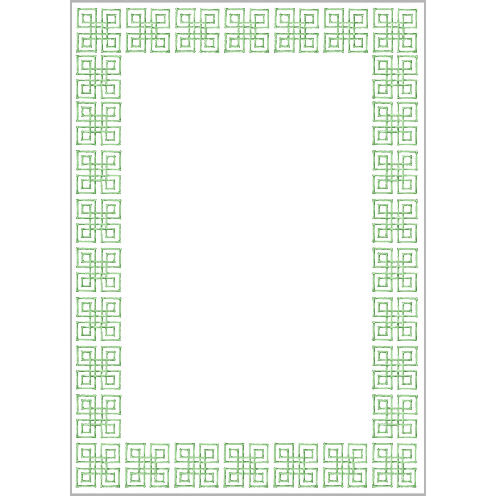 Stock Shoppe: 5x7 Bamboo Fret Notepad | Green