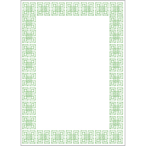 Stock Shoppe: 5x7 Bamboo Fret Notepad | Green