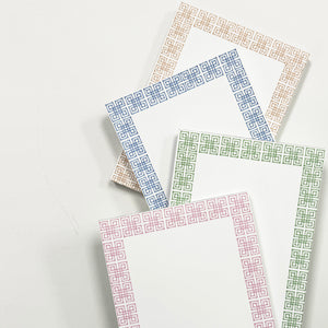 Stock Shoppe: 5x7 Bamboo Fret Notepad | Tan