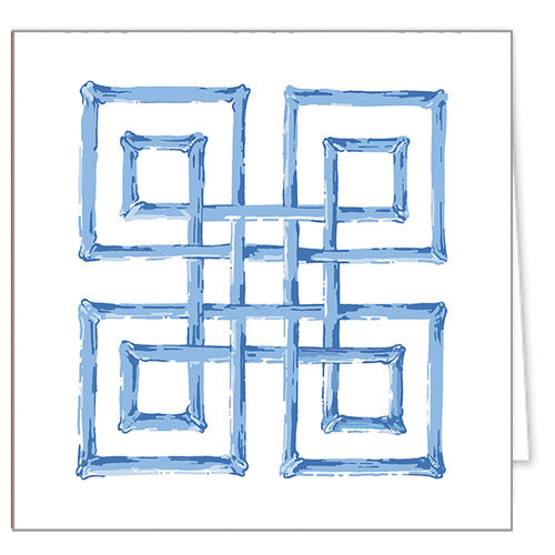 In Stock Gift Enclosure Cards + Envelopes | Bamboo Fret | Blue