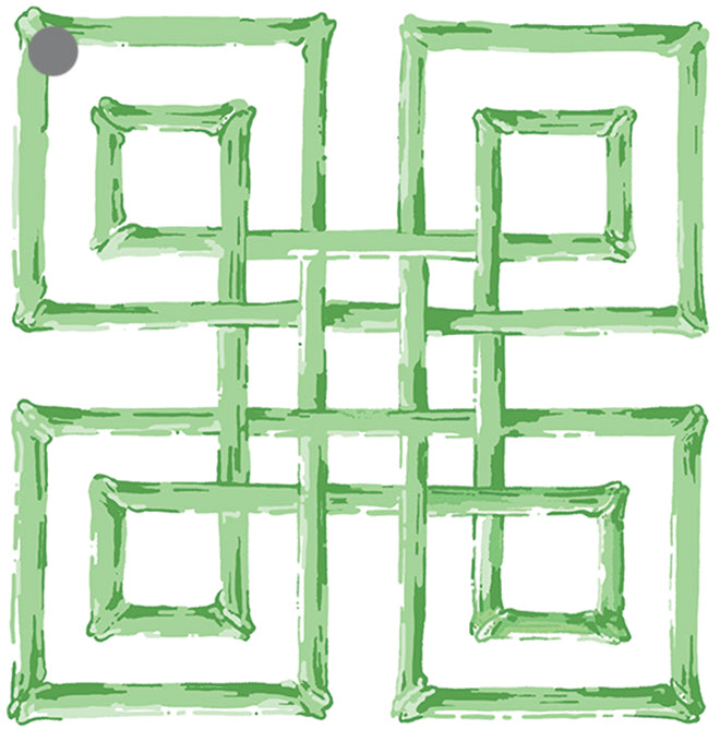 In Stock Bamboo Fret Die-Cut Gift Tags | Green