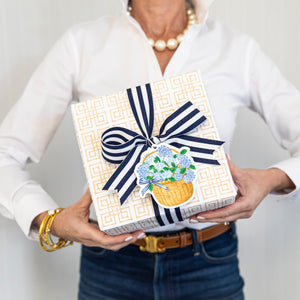 Continuous Roll Gift Wrap | Tan Bamboo Fret