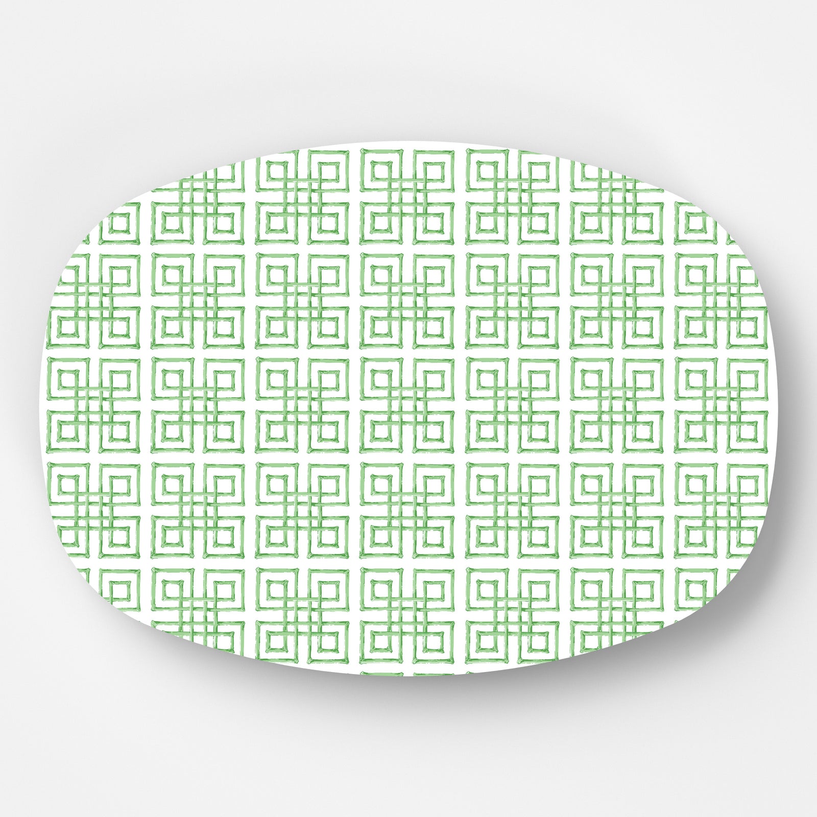 In Stock WH Serving Platter | Bamboo Fret | Green