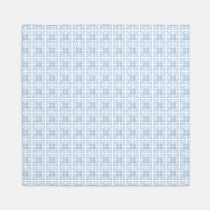 Bamboo Fret Dinner Napkins | Set of 4 | Blue