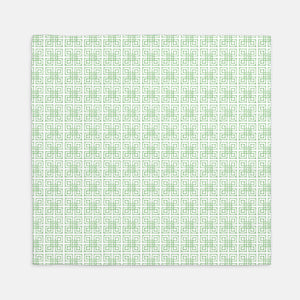 Bamboo Fret Dinner Napkins | Set of 4 | Green