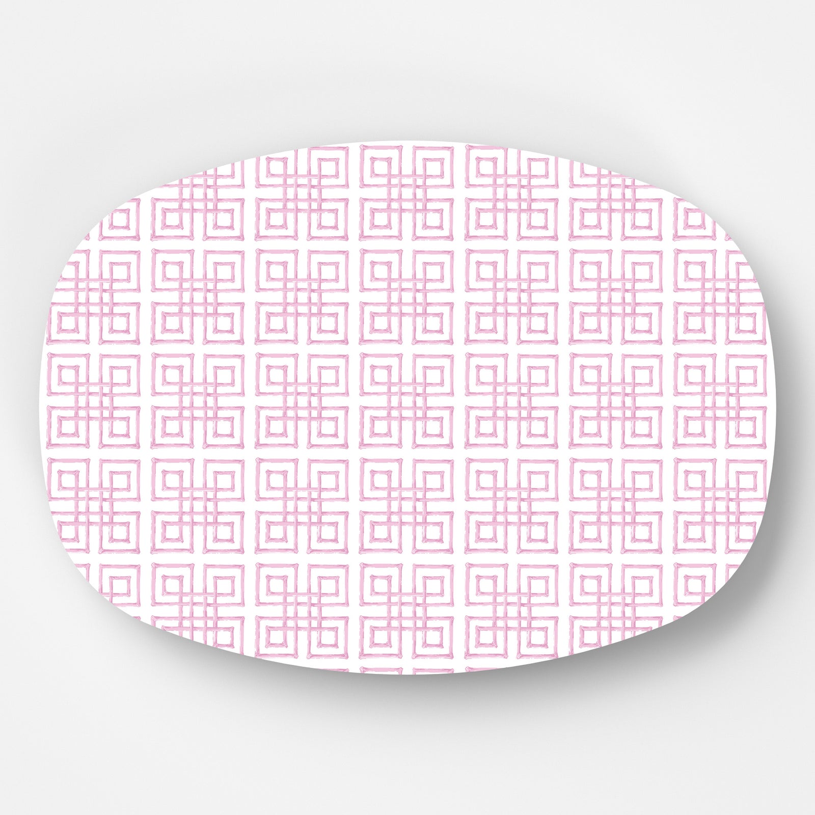 In Stock WH Serving Platter | Bamboo Fret | Pink