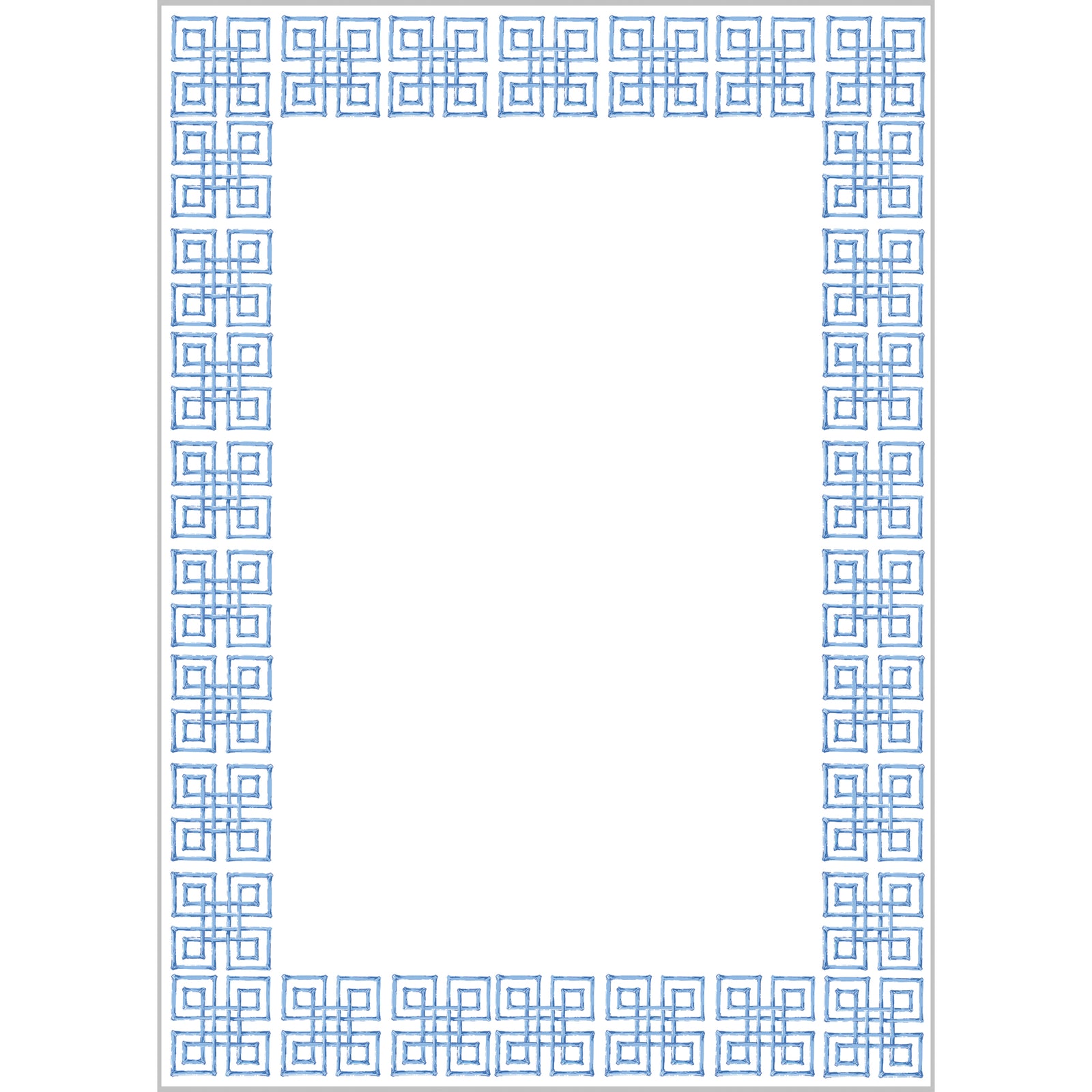 In Stock 5x7 Bamboo Fret Notepad | Blue