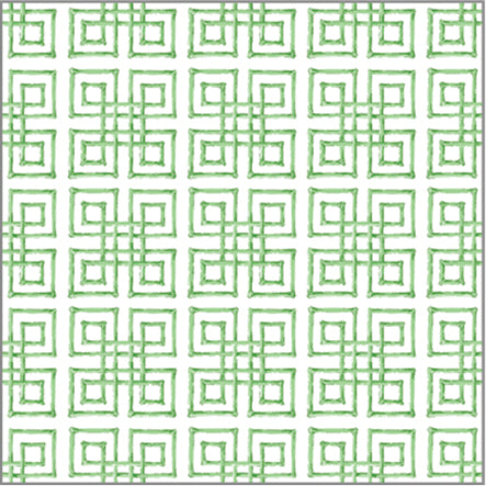 In Stock Paper Table Runner | Bamboo Fret | Green
