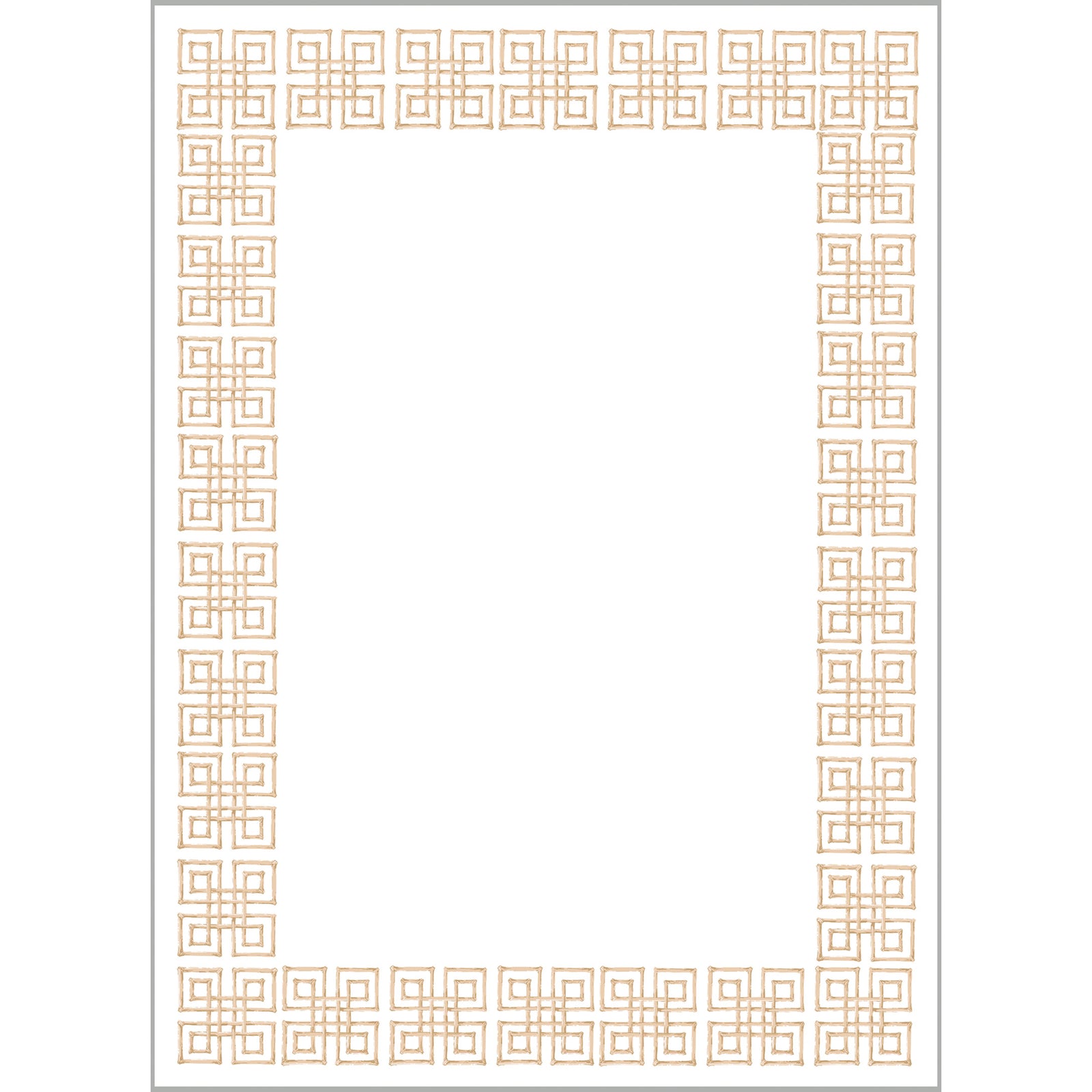 In Stock 5x7 Bamboo Fret Notepad | Tan